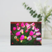 Tulips Christmas Dream and Affaire #1 Carte postal (Debout devant)