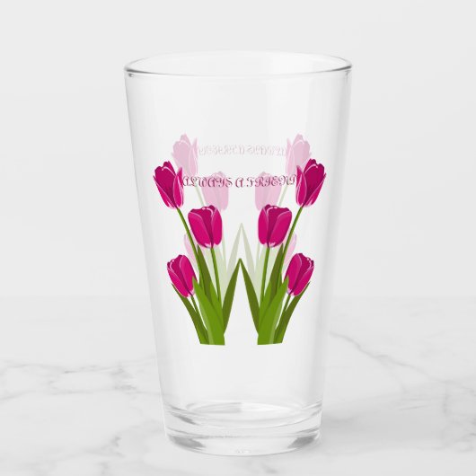 Tulips Cuvettes en verre (Devant)
