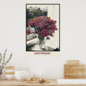 TULIPS en AMSTERDAM, affiche (Cuisine)