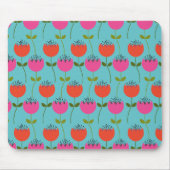 Tulips Floral Pattern Muismat (Voorkant)