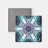 Tulips Kaleidoscope Magnet (Recto/Verso)