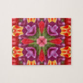 Tulips Kaleidoscope Puzzle (Horizontal)
