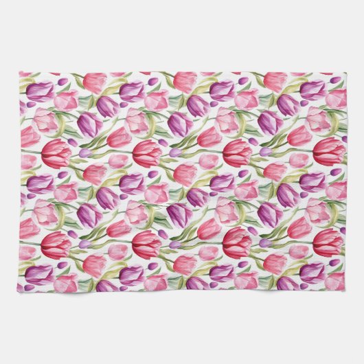 Tulips Kitchen Towel Theedoek (Horizontaal)