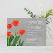 Tulips Mariages Invitations (Debout devant)