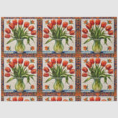 Tulips Popular Beautiful Collection Tissuepapier (Voorkant)