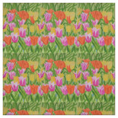 Tulips tissu coton (Échantillon)