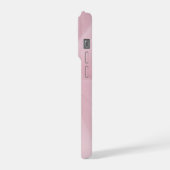 Tulle Pink Background Phone Case (Côté gauche)