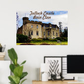 Tulloch Castle - Bain Clan Poster (Thuiskantoor)