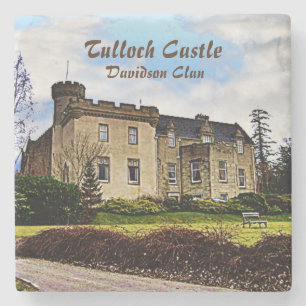 Tulloch Castle - Davidson Clan Stenen Onderzetter