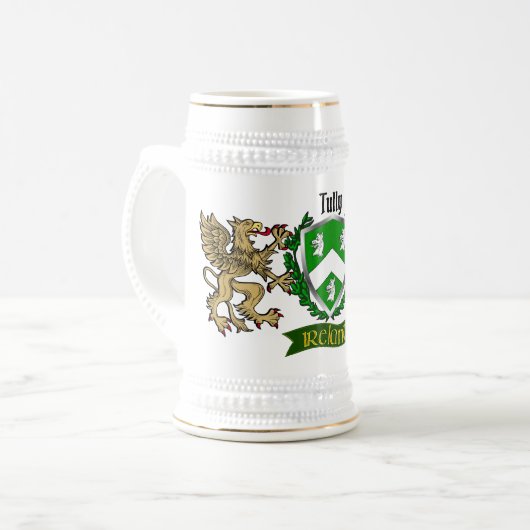 Tully/Macatilla Irish Shield Bierpul (Voorkant links)