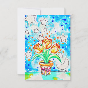 Tulp Bedankkaart