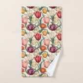Tulp Bloem Bloemen Pasen Bad Handdoek (Handdoek)