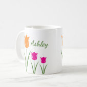 Tulp Bloem Mokken (Voorkant links)