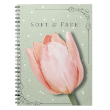 Tulp Bloem Notitieboek | Zachte & Vrije Journal