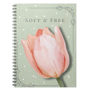 Tulp Bloem Notitieboek Zachte & Vrije Journal