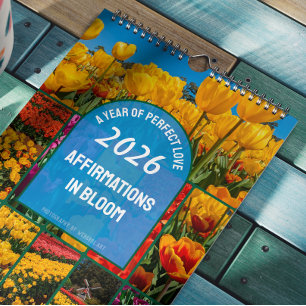 Tulp Bloemen Affirmatie Nieuwe Beginnen Diepe Lief Kalender