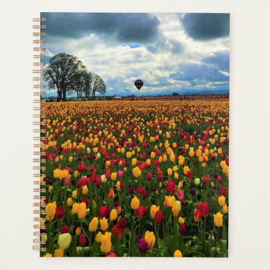 Tulp-Boerderij in Oregon Planner (Voorkant)