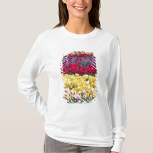 Tulp display garden in de Skagit-vallei, T-shirt