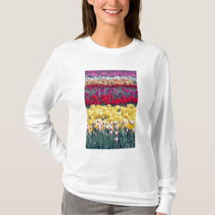 Tulp display garden in de Skagit-vallei, T-shirt