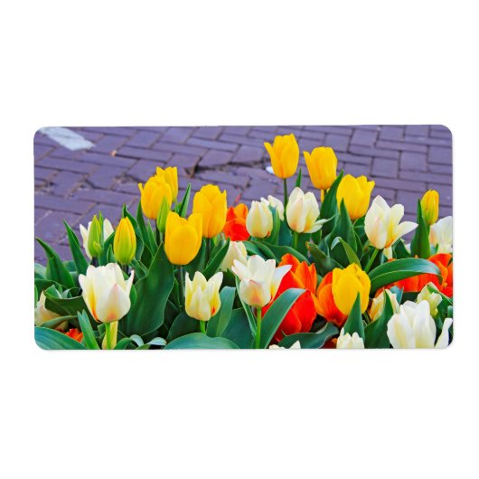 Tulp Etiket (Voorkant)