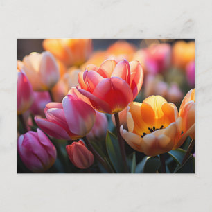 Tulp Field Briefkaart