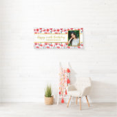 Tulp Flower - aangepaste fototekst, geboortedag Spandoek (Insitu)
