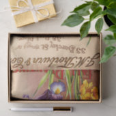  Tulp Flowers Seed Pack Tissuepapier (Geschenk)