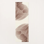 Tulp in neutraal kleurenmacro yogamat (Achterkant)