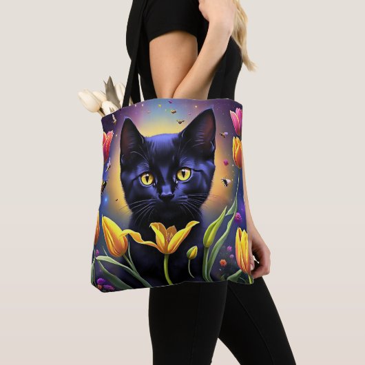 Tulp Kat Draagtas (Dichtbij)