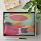 Tulp Kleurrijke Bloemen Bloemen Bloemen Bloemen Tu Tissuepapier (Geschenk)