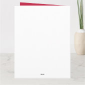 Tulp Kleurrijke Bloemen Tulp Kaart (Achterkant)