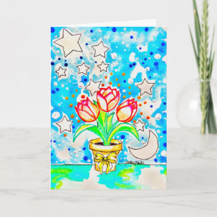 Tulp Kunst Kaart