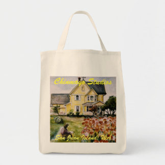 Tulp land biologische boodschappentas tote bag