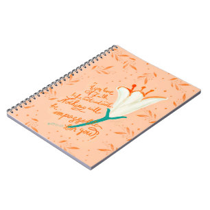 Tulp Love-Faith Like a Mustard Seed notitieboek