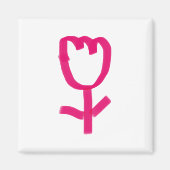 Tulp | magneet (Voorkant)