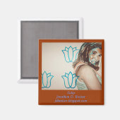 Tulp Magneet (Voorkant / Achterkant)