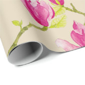 Tulp Magnolia's op inpakpapier (Rol Hoek)