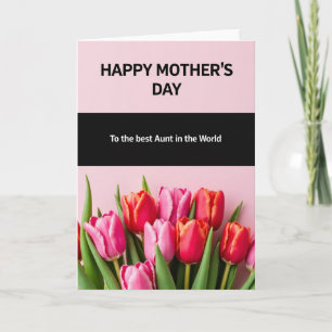 Tulp Moederdag kaart