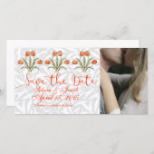 Tulp Morris schilderij Collectie Save The Date (Voorkant / Achterkant)