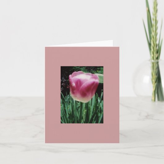 Tulp NoteCard Kaart (Voorkant)