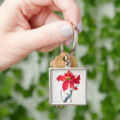 Tulp: Perroquet Rouge Sleutelhanger (Hand)