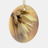 Tulp Poplar Empty Seed Pod Keramisch Ornament (Rechts)