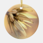 Tulp Poplar Empty Seed Pod Keramisch Ornament (Voorkant)