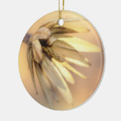 Tulp Poplar Empty Seed Pod Keramisch Ornament (Links)