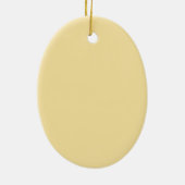 Tulp Poplar Empty Seed Pod Keramisch Ornament (Achterkant)