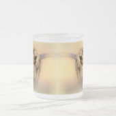 Tulp Poplar Empty Seed Pod Matglas Koffiemok (Center)