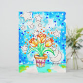 Tulp Poster (Staand voorkant)