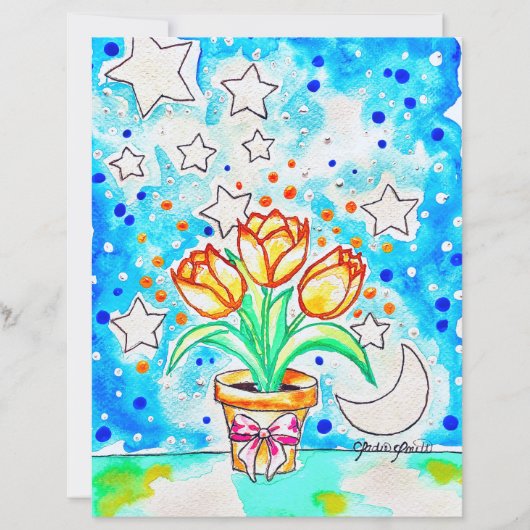Tulp Poster (Voorkant)