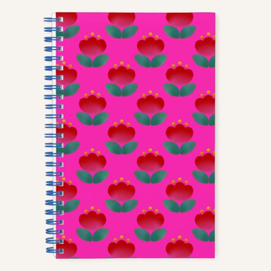 Tulp Roze Notitieboek (Voorkant)