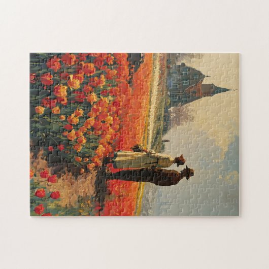 Tulp Serenity  Legpuzzel (Horizontaal)